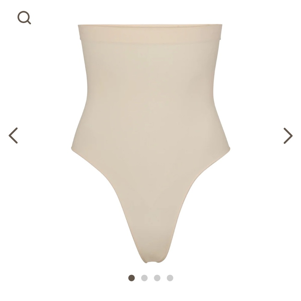 skims sculpting high waist thong